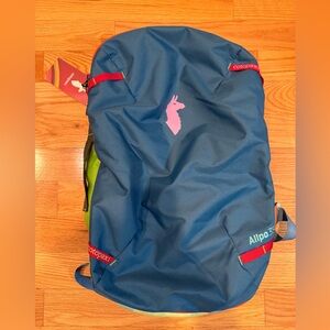 Cotopaxi Del Dia Allpa 35L travel pack backpack - BEST one-of-a-kind colorway!
